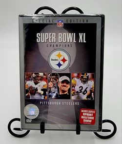 NFL Super Bowl XL Champions - Pittsburgh Steelers DVD Football Documentary NIB