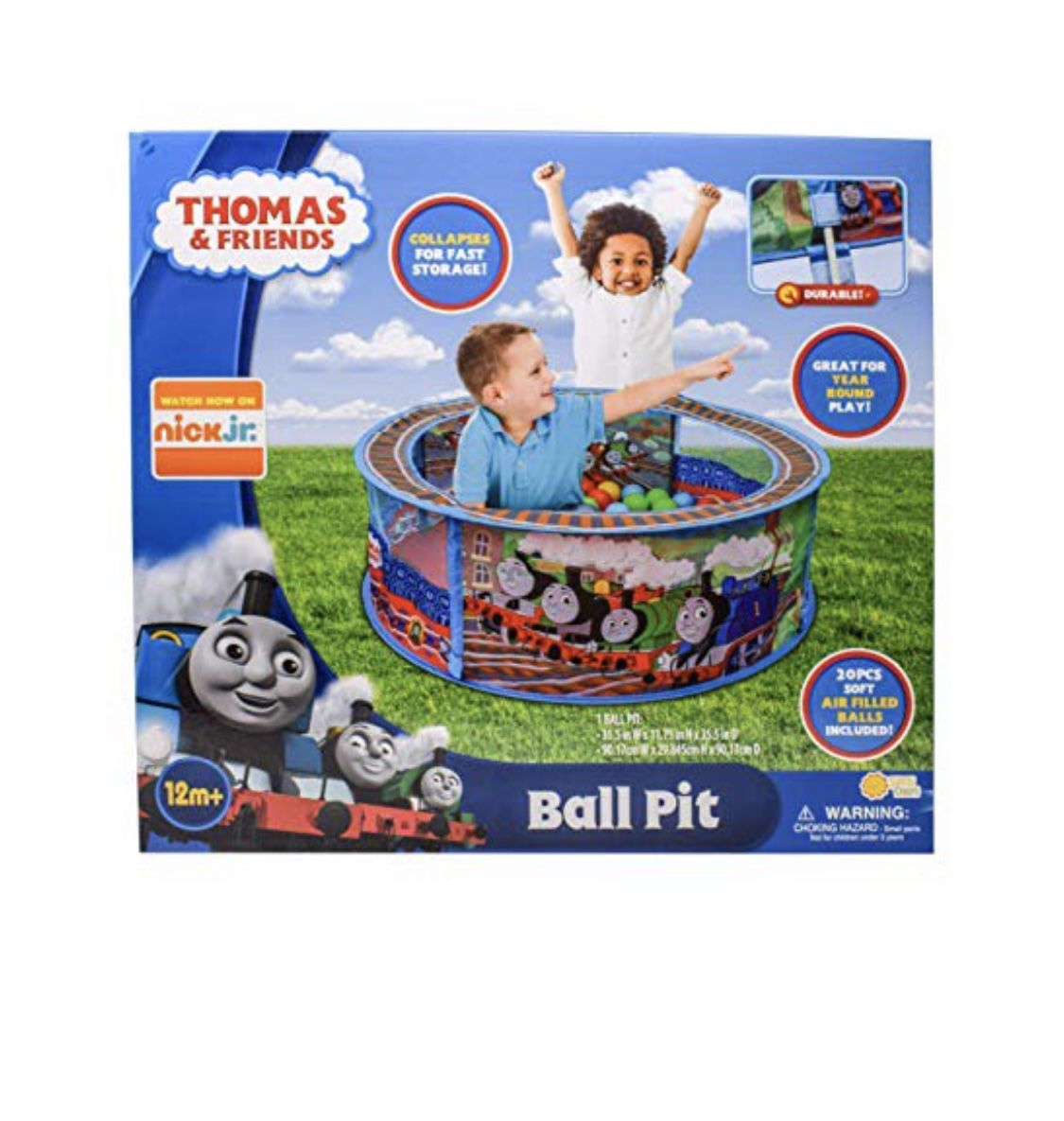 Thomas & Friends Thomas The Train Pop Up Ball Pit Tent 