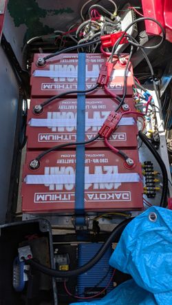 Dakota 12v 100AH Batteries.