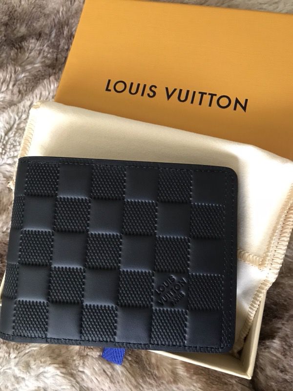 Louis Vuitton Multiple Wallet Onyx Silver Damier Infini