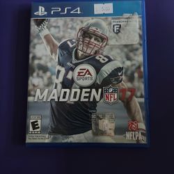 Madden NFL 17 For PlayStation 4 PS4