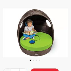 Like new lakeshore egg chair. Kid chair. Chair. Egg. Kid.