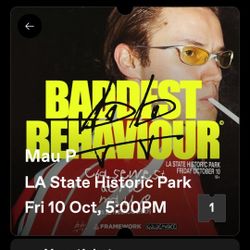 Mau P Ticket