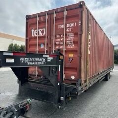 40 FOOT USED STANDARD STORAGE CONTAINER FOR SALE 