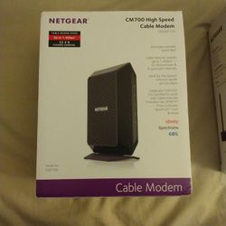 Netgear Cable Modem & WiFi Router