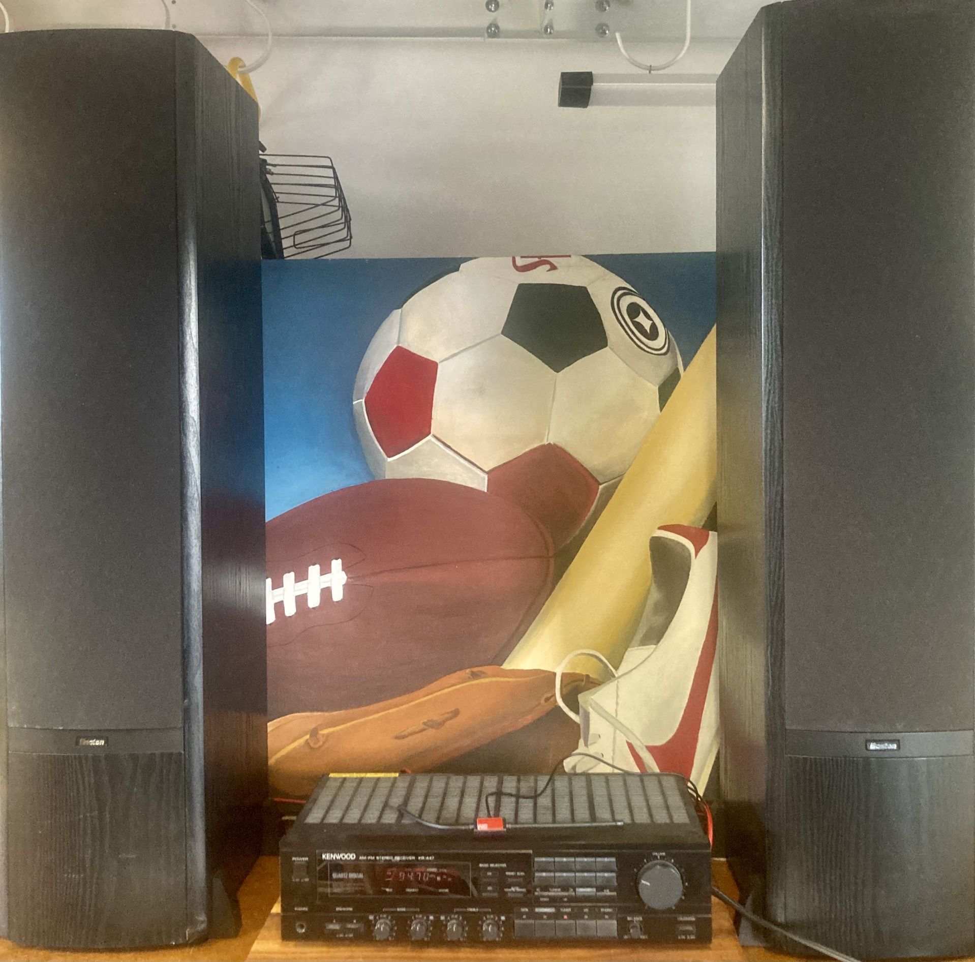 Boston acoustics VR2 speakers & Kenwood Receiver