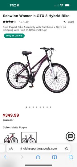 Schwinn Women's GTX Hybrid Bike for Sale in Glendale, CA OfferUp