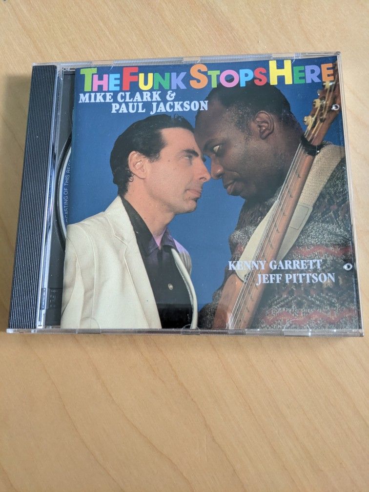 The Funk Stops Here CD & Case