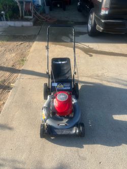 Troy-Bilt walk-behind gas lawn mower