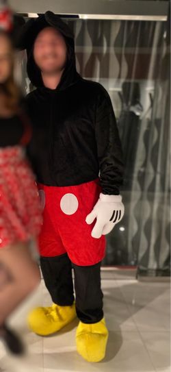 Men’s Mickey Mouse costume size small/medium