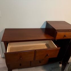 Dresser baby changing