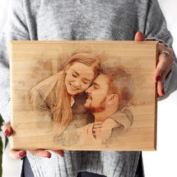 Customized Wooden Photograph
