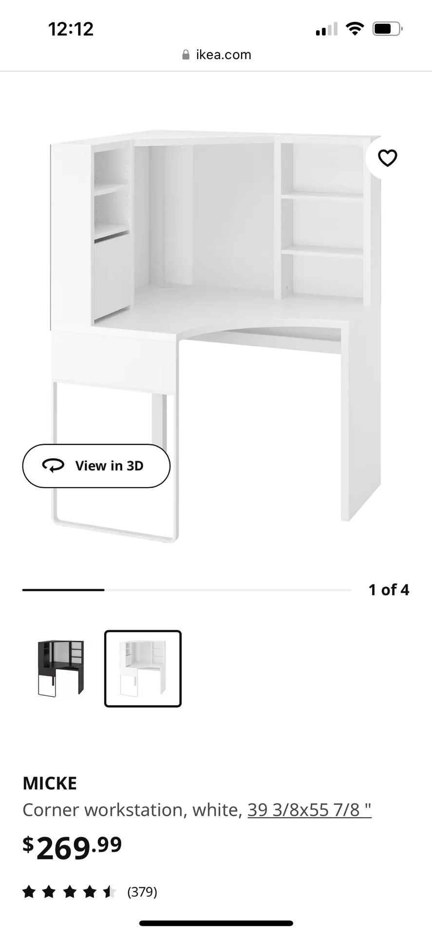 IKEA Corner Desk