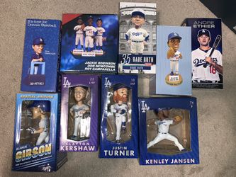 Dodgers Bobblehead Lot 9pc