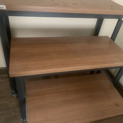 Reduced- Desk/ Typewritter (works)   &  Shelf  $100 for Both 