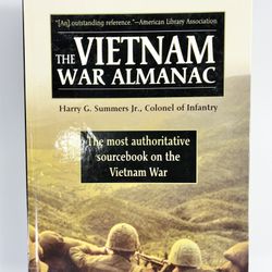 The Vietnam War Almanac by Harry G. Summers Jr. 1985 Vintage Hardback Book
