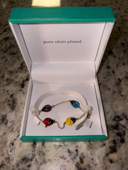 Ladybug Bracelet (Pure Silver Plated)