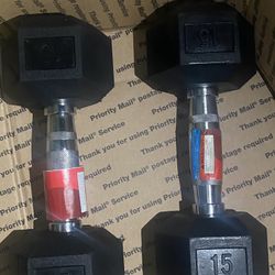 15lb Dumbbell Set