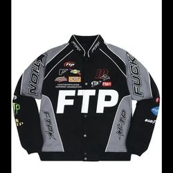 FTP Pitcrew Jacket, Black, Medium
