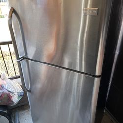 Stainless Steel 2 Door Fridge