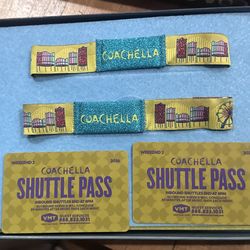 4 Coachella Weekend 2 Tickets and Shuttle Passes