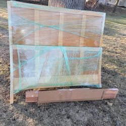 Queen Sized Sleigh Bed Frame 