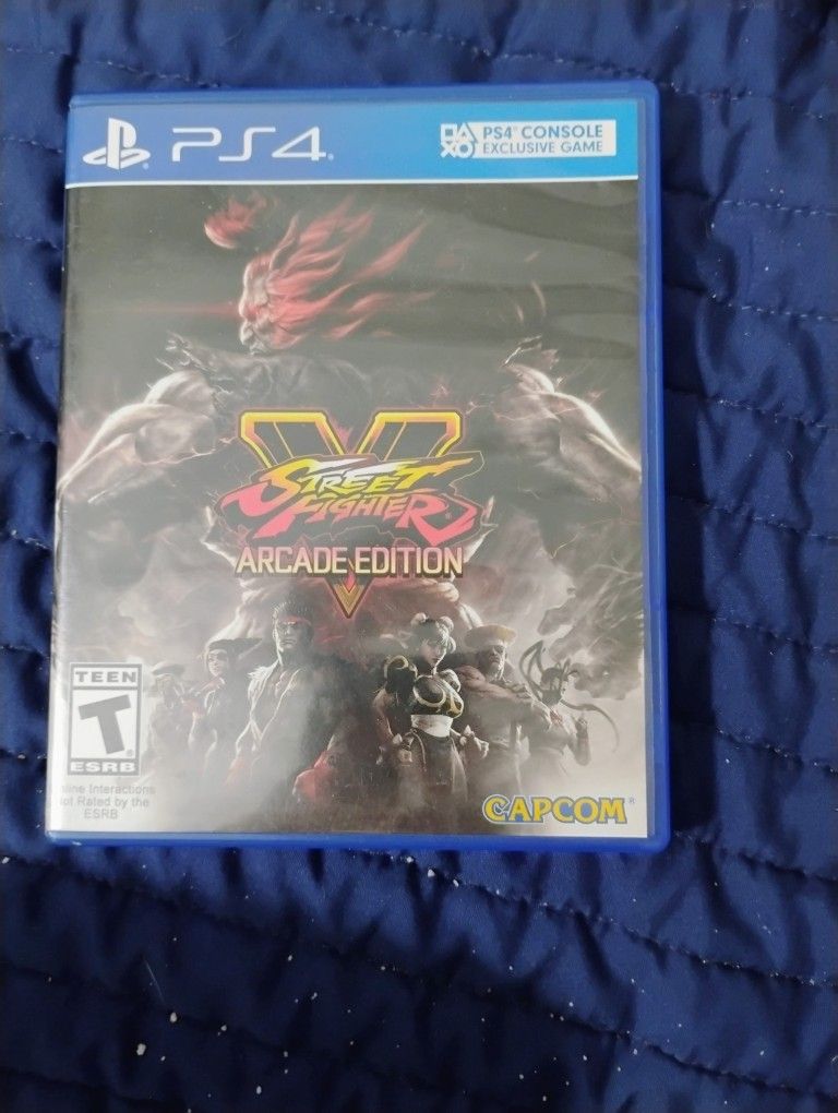 PlayStation 4 Fighting game.