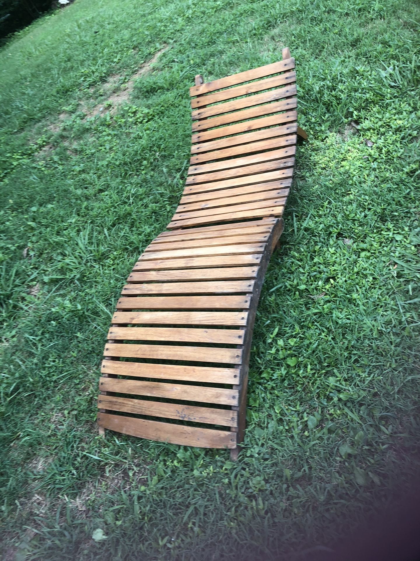 Wood Outdoor Chaise Loungers