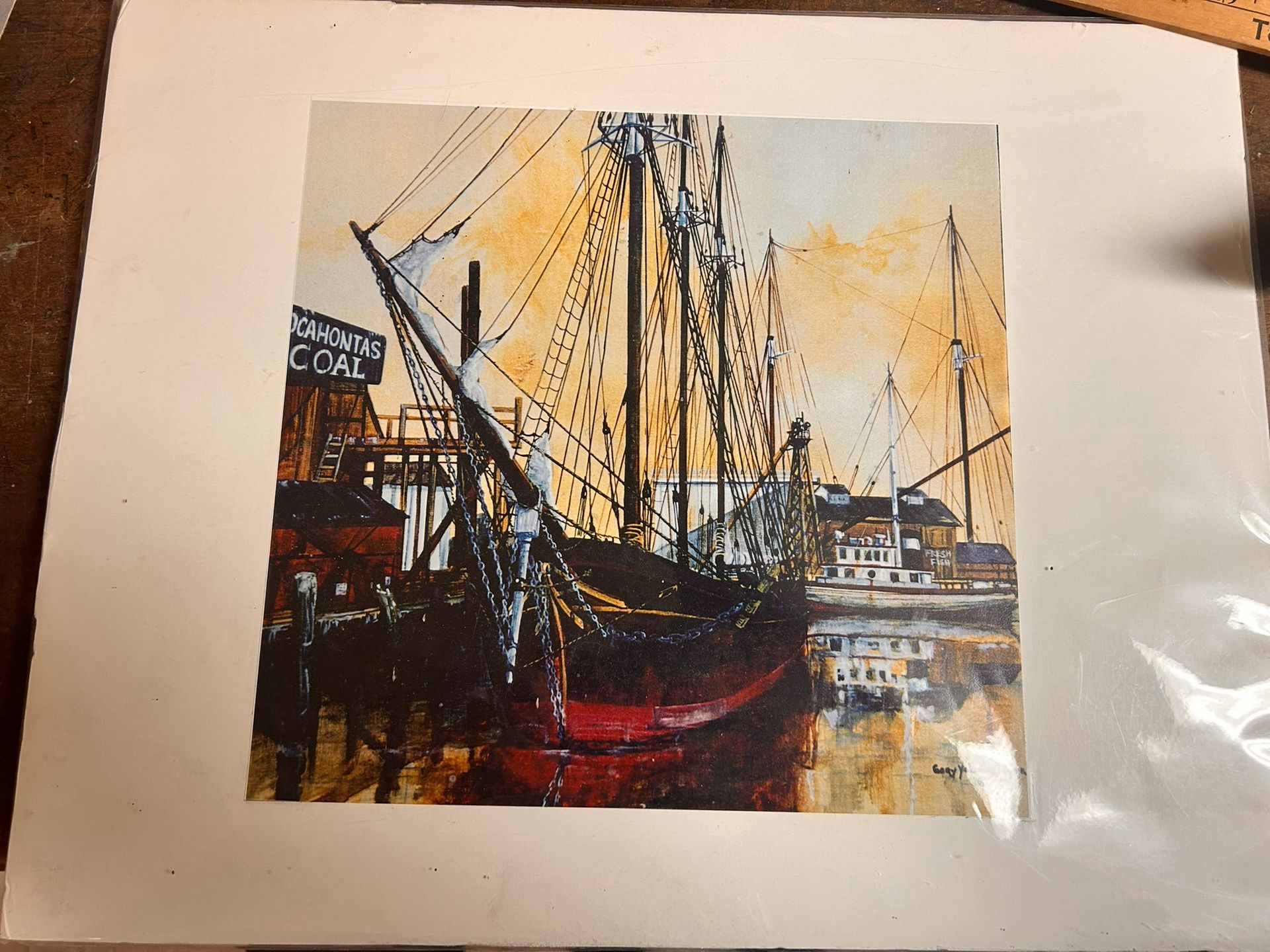 Gary Yakima Geyer Painting