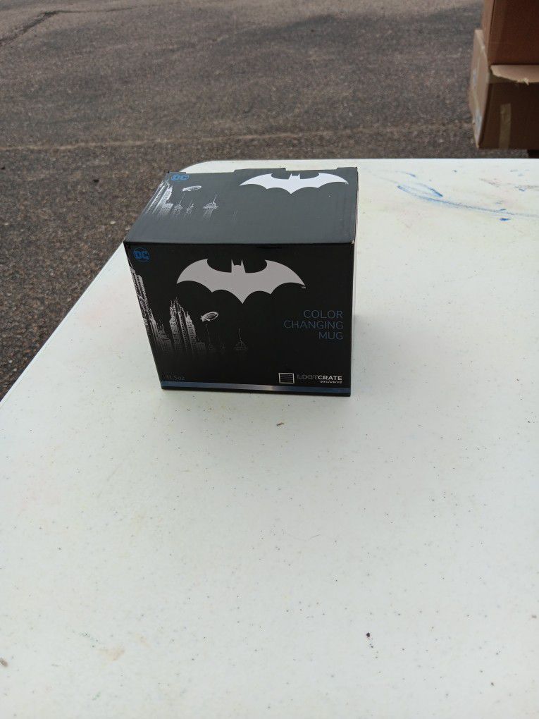 Brand New Batman Color Changing Mug