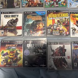 PS3 Games 5$ Each Work/look Like Brand new 