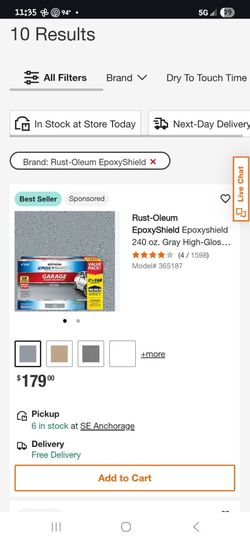Rust-Oleum Epoxy Shield - Garage Floor Coating Kit