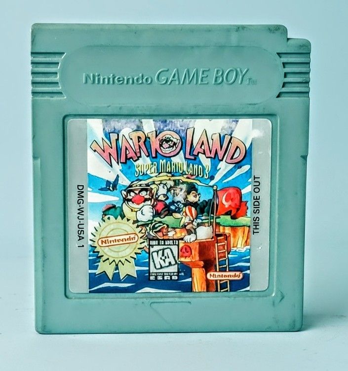 Wario Land: Super Mario Land 3 Nintendo Game Boy, 1994 Authentic Video Game Tested