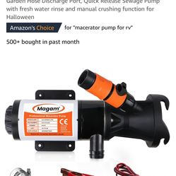 Rv Waste Pump Macerator