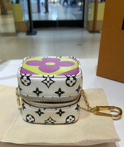 Louis Vuitton Cube coin purse Limited Edition Colored Monogram