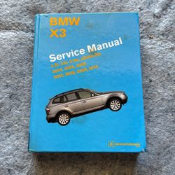 BMW X3 Service Manual
