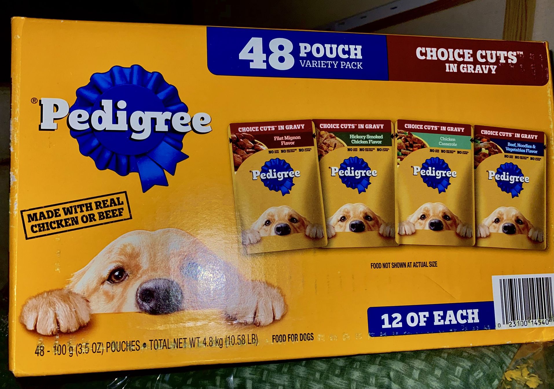 Pedigree pouches