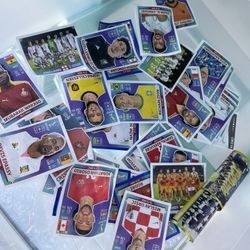 World Cup Soccer Player Stickers Lot