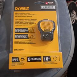 Jobsite DeWalt speaker