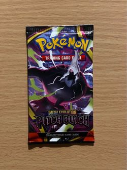 Single Sealed Pitch Black Booster Pack