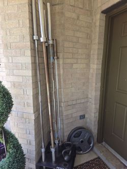 Olympic Barbells 45lb 7ft