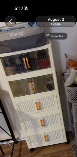 White kitchen cabinet