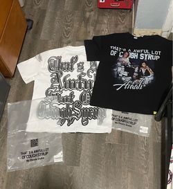 Aloc x assail tee with bag and another tee
