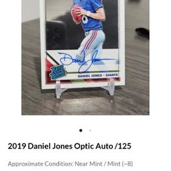 2018 Daniel Jones Optic Auto /125