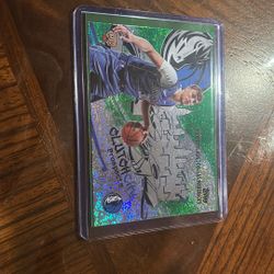 Top Rookie Holo Green Foil Cooper Flag