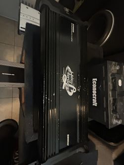 Lanzar HTG888 Heritage Series 5000 Watt 8-Channel Mosfet Amplifier