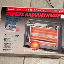  Marvin 4940 Quartz Radiant Heater 1500 Watt Heater & Humidifier Made In U.S.A.