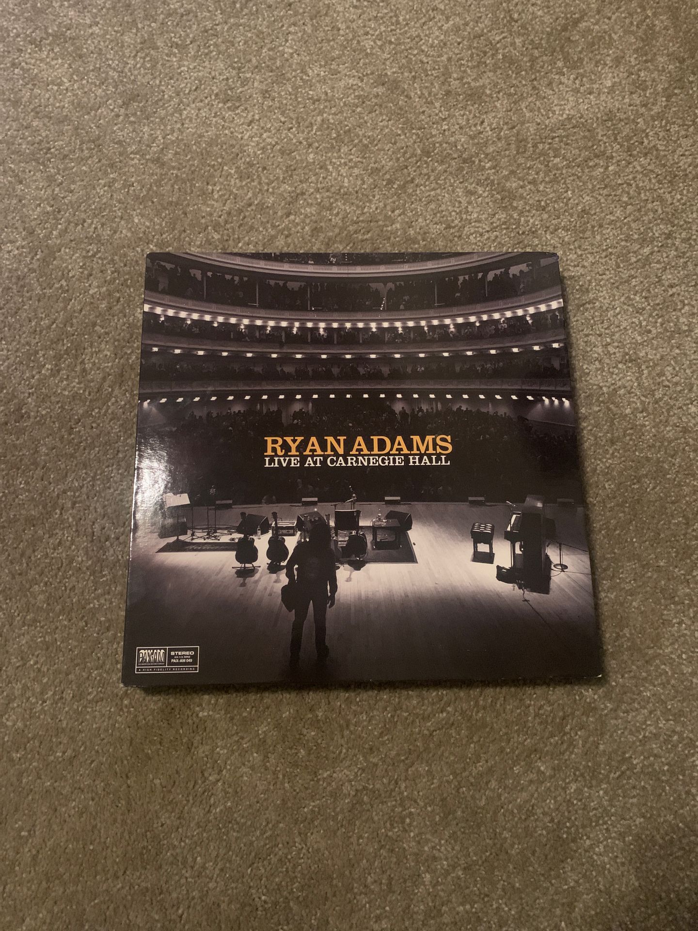 Ryan Adams 6LP Live at Carnegie Hall set. OOP limited run