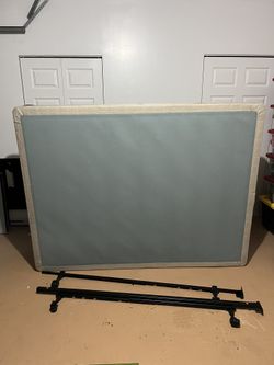 Queen Size Bed Frame & Box Spring