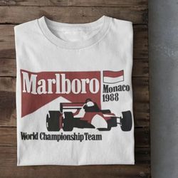 Deadstock Retro Marlboro Monaco Racing Tee